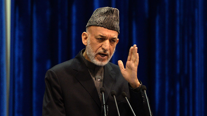Afghan President Hamid Karzai (AFP Photo/Massoud Hossaini)
