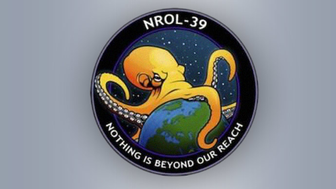‘Nothing is beyond our reach’: Evil octopus strangling the world becomes latest US intelligence seal