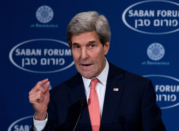 US Secretary of State John Kerry (AFP Photo / Nicholas Kamm)