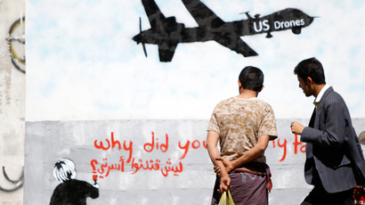 US unleashes three days of drone strikes on Yemen, 55 killed