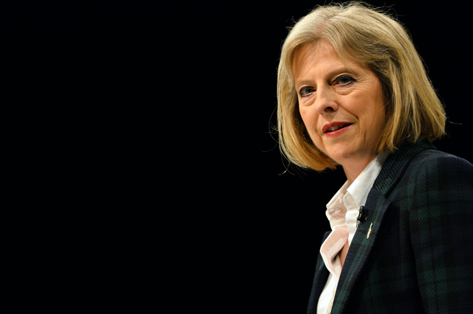 British Home Secretary Theresa May (AFP Photo / Paul Ellis) 