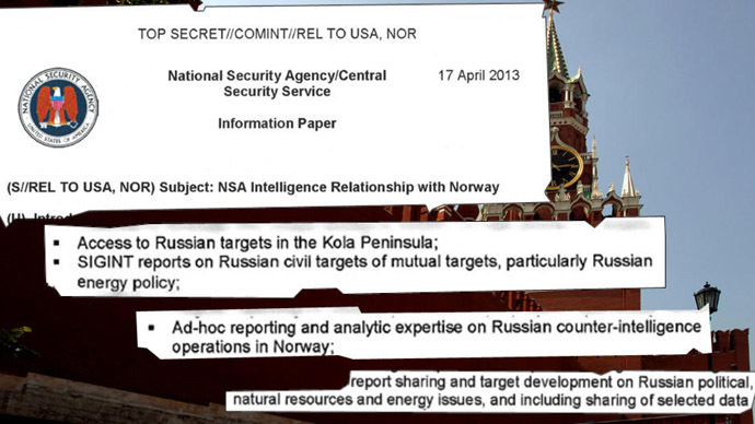 Revealed: Norway spies on Russia for NSA