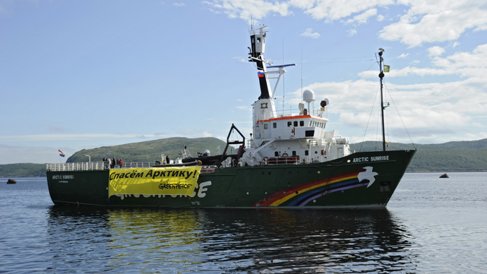 Greenpeace ship Arctic Sunrise (RIA Novosti / Sergey Eshenko)