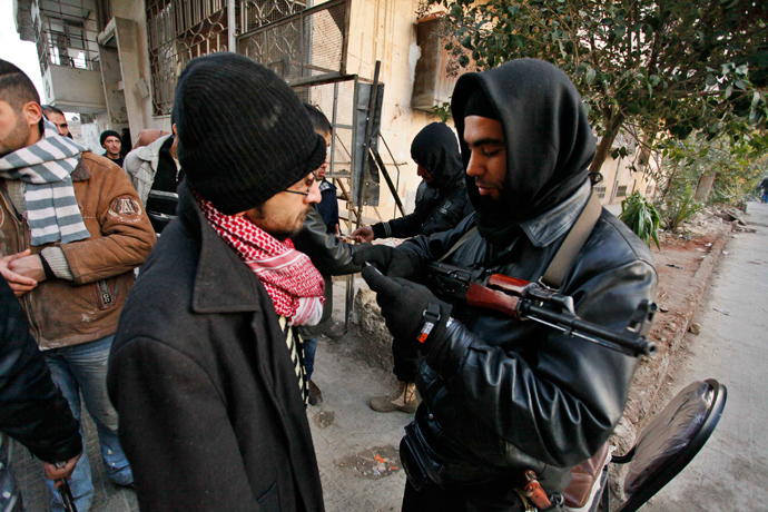 Members of Islamist Syrian rebel group Jabhat al-Nusra (Reuters / Molhem Barakat)