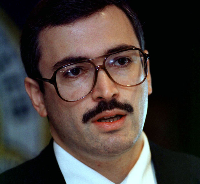 Mikhail Khodorkovsky, May 7, 1997 (Reuters/Mike Theller)