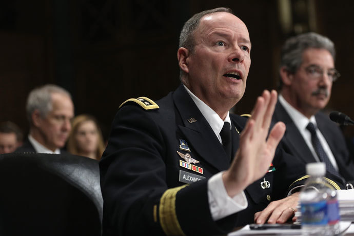 Director of the National Security Agency Gen. Keith Alexander.(AFP Photo / Alex Wong)