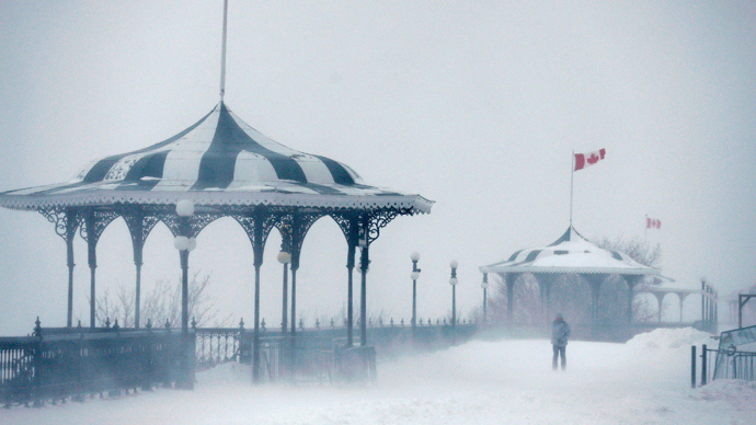 ‘Polar vortex’ hits US Midwest and Northeast with record freezing temperatures