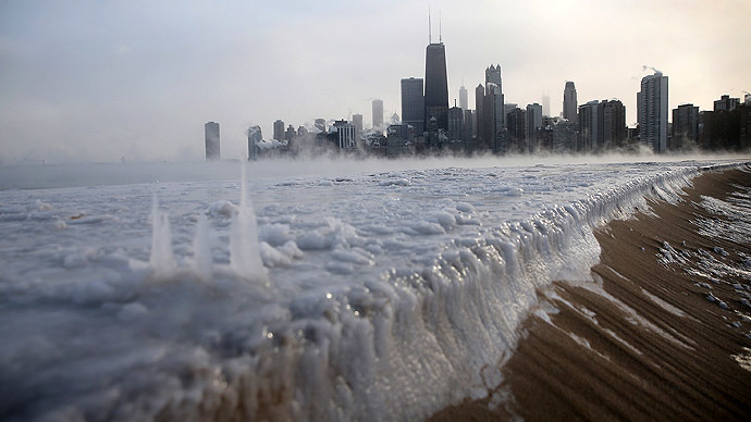 Deadly cold snap in US shatters temp. records, sends even polar bears to shelter