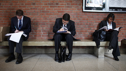 Nearly half of US unemployed have given up looking for a job