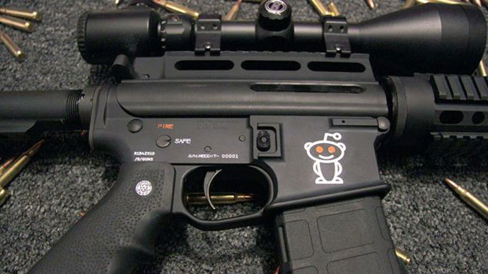 Reddit hosting firearm sales, even licensing logo for assault rifles - report