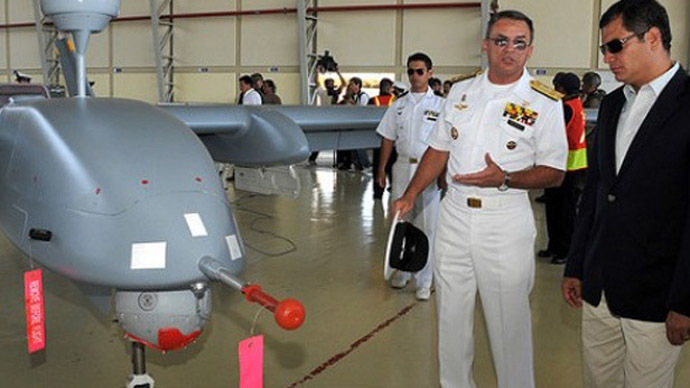 El Drone: Correa presents ‘surprise’ Ecuadorian UAV