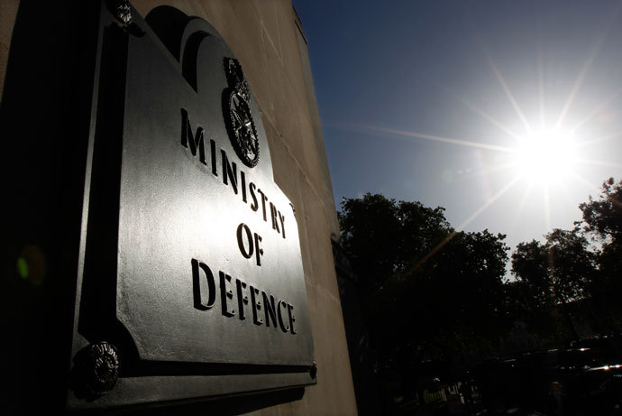 The Ministry of Defence building is seen in London.(Reuters / Suzanne Plunkett)