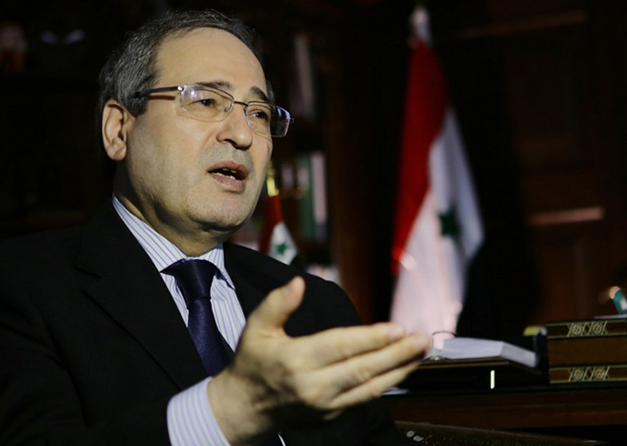 Syrian Deputy Foreign Minister Faisal Mekdad (AFP Photo / Louai Beshara)