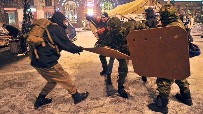 West, Ukraine trade blows over Kiev's new public order laws
