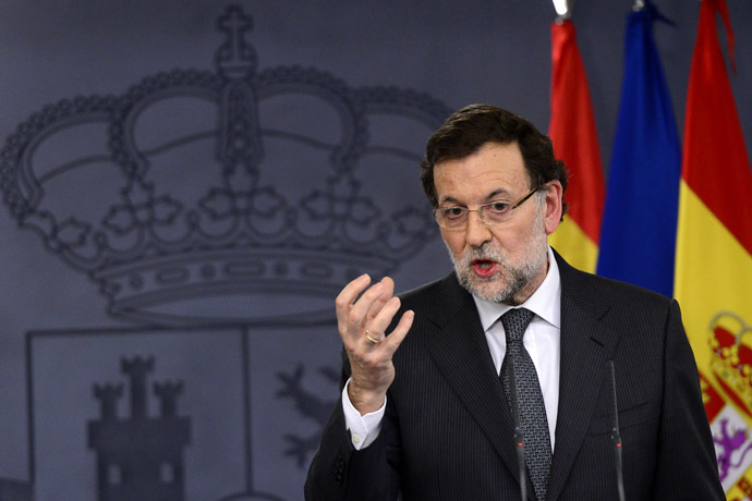 Spanish Prime Minister Mariano Rajoy (AFP Photo)
