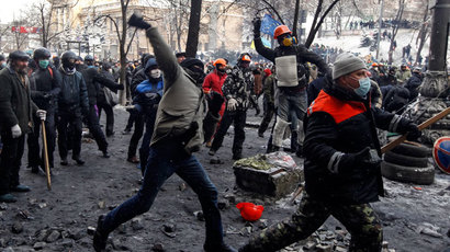 Ukraine protest pressure: Kiev faces heat from abroad & within