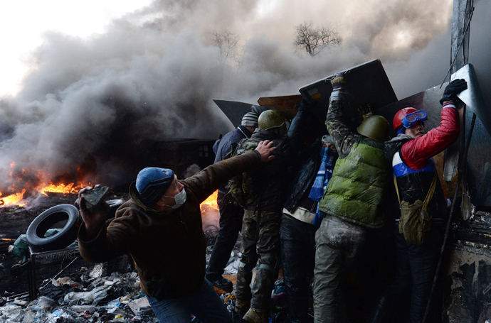 Kiev, January 23, 2014 (AFP Photo / Vasily Maximov) 