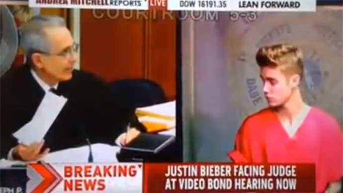 Unbebiebable! MSNBC cuts Congresswoman during NSA LIVE to report... Justin Bieber