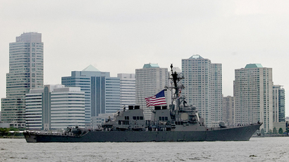 US destroyer Donald Cook enters Black Sea amid Ukraine tension (VIDEO)