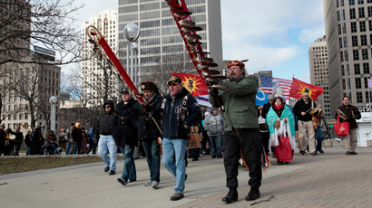 #NoKXL: Thousands march in D.C. against Keystone pipeline