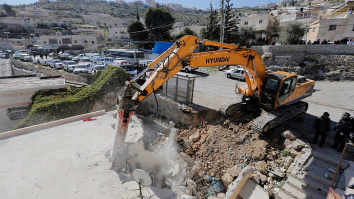 ​Israel’s destruction of Palestinian homes at five-year high – aid orgs