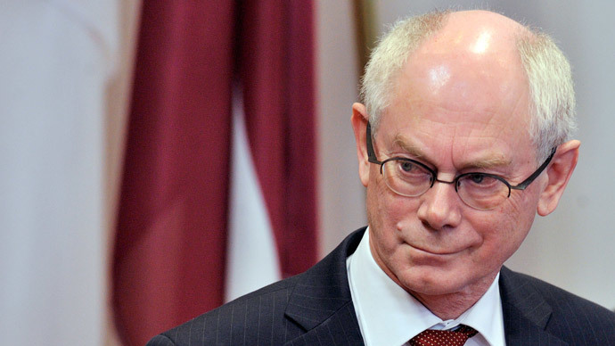EU Council president Herman Van Rompuy (AFP Photo / Georges Gobet)