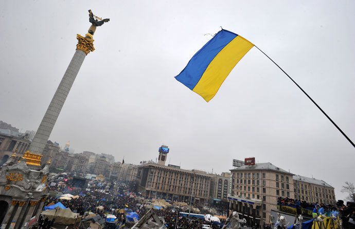 Kiev on February 9, 2014.(AFP Photo / Agenya Savilov)