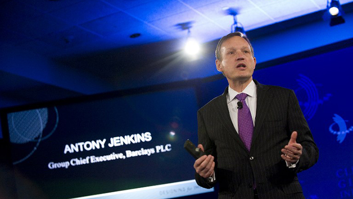 Barclays PLC Group Chief Executive Antony Jenkins (AFP Photo / Stephen Chernin)