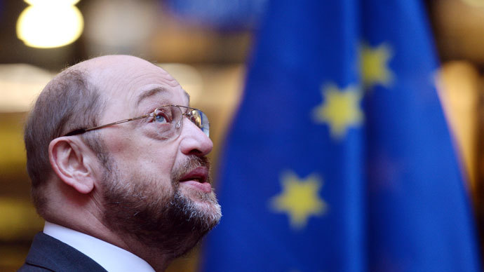 European Parliament President Martin Schulz.(AFP Photo / Patrick Hertzog)