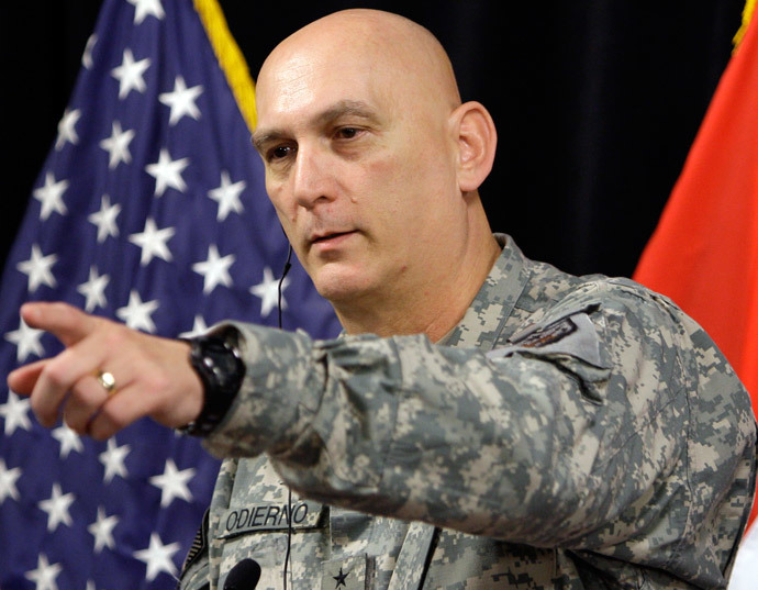 General Ray Odierno, commanding general of the Multinational Force Iraq (Reuters / Saad Shalash)