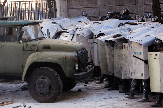 Kiev, February 18, 2014.(Reuters / Vlad Sodel)