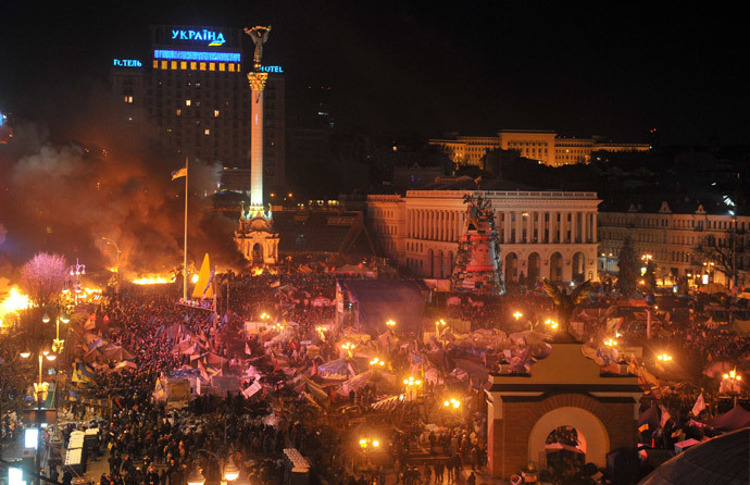 Kiev, February 18, 2014. (AFP Photo / Genya Savilov)