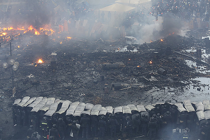Kiev, February 19, 2014 (Reuters/Olga Yakimovich)