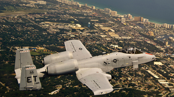 An A-10C Thunderbolt II (Reuters / Joely Santiago)