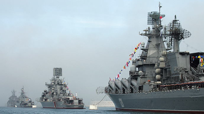Russia's Navy in Crimea not interfering in Ukrainian events - Foreign Ministry