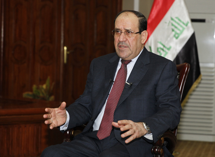 Iraq's Prime Minister Nuri al-Maliki (Reuters / Thaier Al-Sudani)
