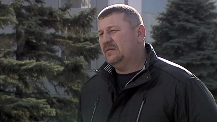Igor Knyazev, father of Maksim Knyazev (Screenshot from RT Video).