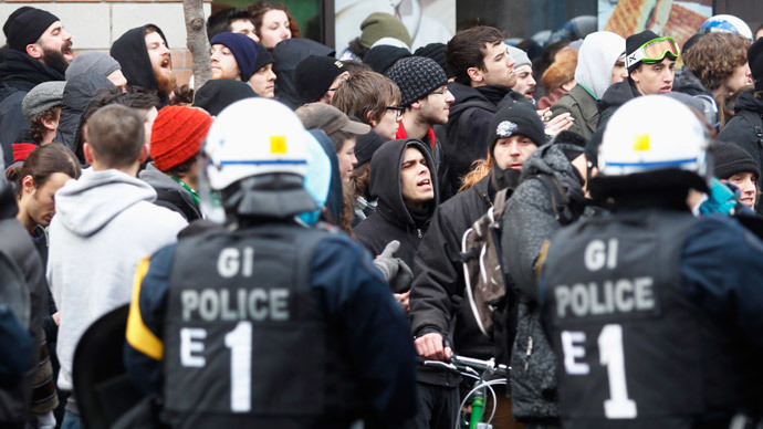 300 arrested at Montreal protest against police brutality