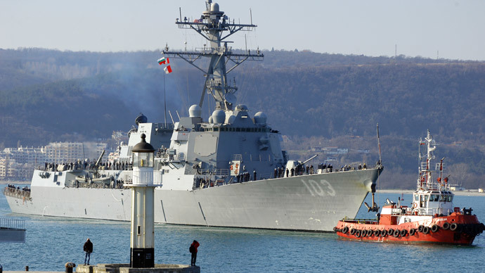 US warship Truxtun begins naval exercise in Black Sea