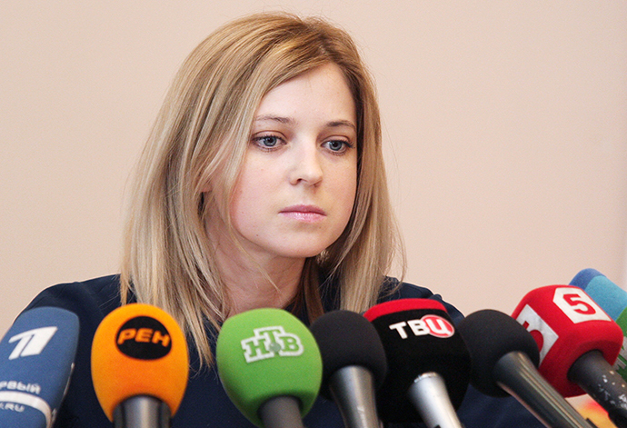 Crimean prosecutor, Natalya Poklonskaya (RIA Novosti / Taras Litvinenko)