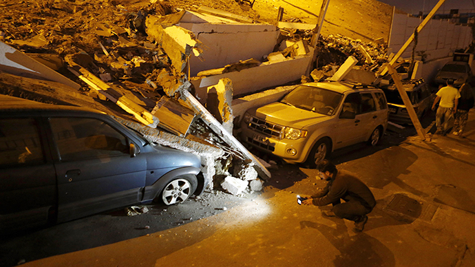 7.6 aftershock hits same area of northern Chile as Tuesday's 8.2 quake