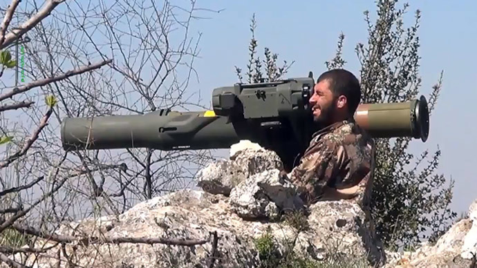 US reportedly starts supplying Syrian rebels with anti-tank weapons