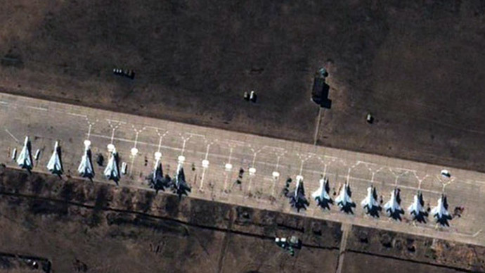 NATO’s Russian troop build-up satellite images ‘show 2013 drills’