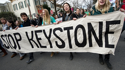 Passing Keystone pipeline ‘an act of war,’ Sioux tribe president tells RT (VIDEO)