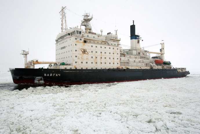The nuclear icebreaker Vaygach (RIA Novosti / Vadim Zhernov)