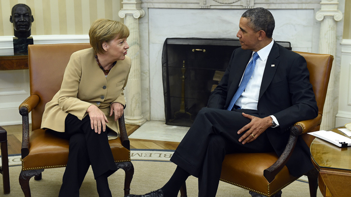 Obama, Merkel threaten broad sanctions in case Ukraine elections are disrupted