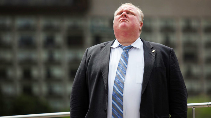 Toronto crack-smoking mayor Rob Ford missing after flying to US