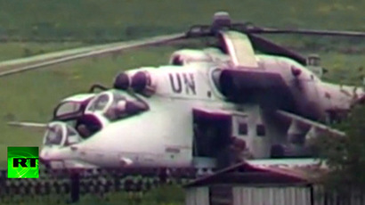 Russian journalists arrested for breaking ‘Kiev’s UN-marked helicopters’ news – report