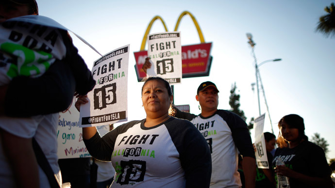 #FastFoodGlobal:  'McWorkers' organize global wage strike