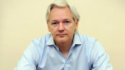Assange, NY forum talk Orwellian future, internet as 'suppression' tool